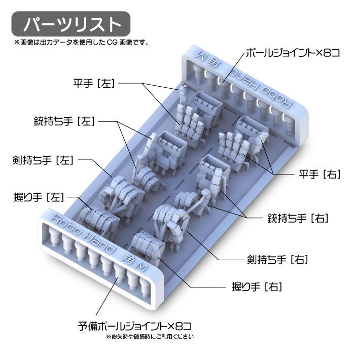 Robo Hand 角M (タイプA)