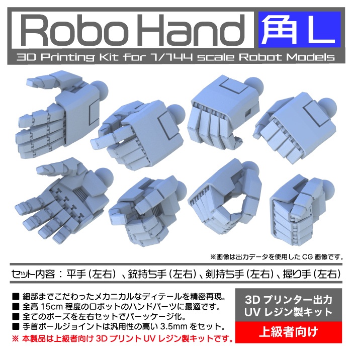 Robo Hand 角l プラロボ工房 Booth Robo Hand 角l プラロボ工房 Booth