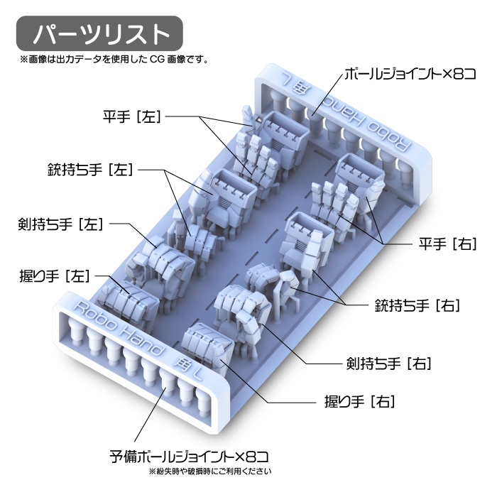 Robo Hand 角L (タイプA)