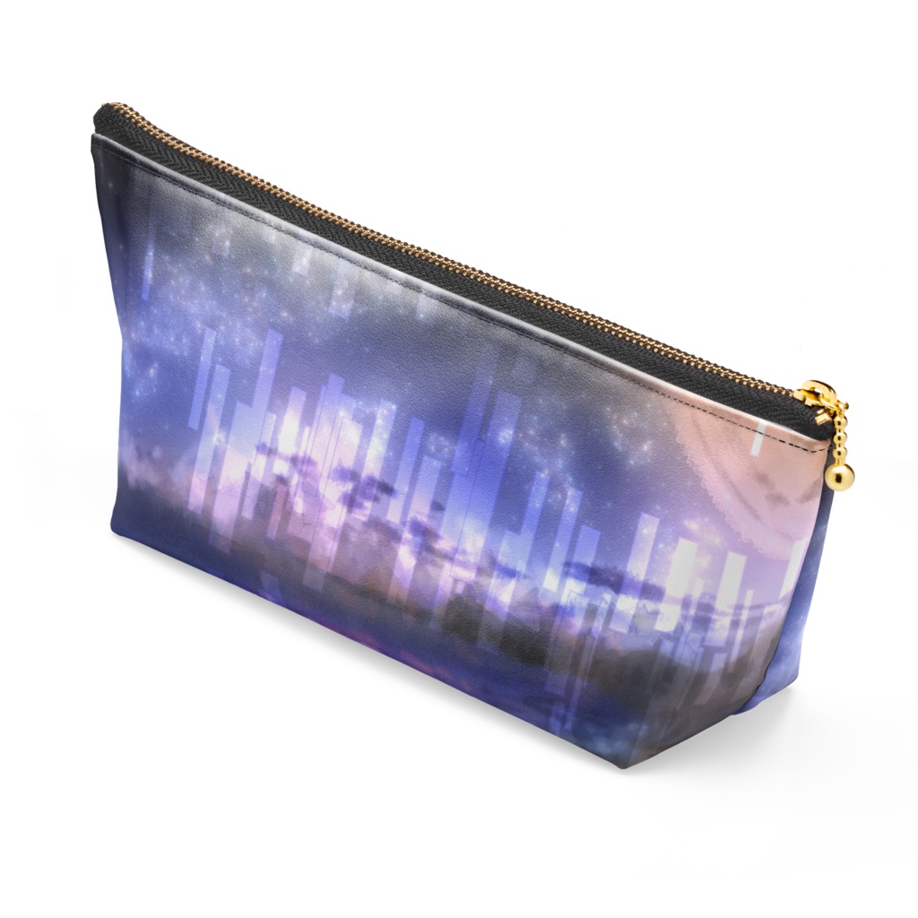 サイケデリック夜空ポーチ