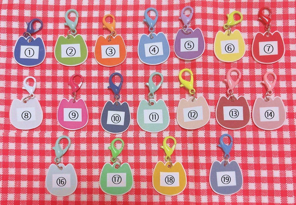 ぬいぐるみの名札・迷子札(チューリップ)