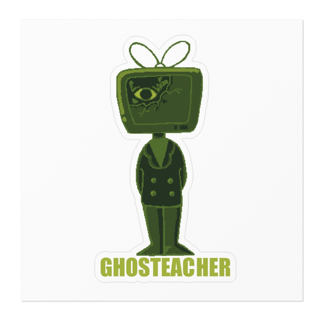 GHOSTEACHERステッカー:キャスター