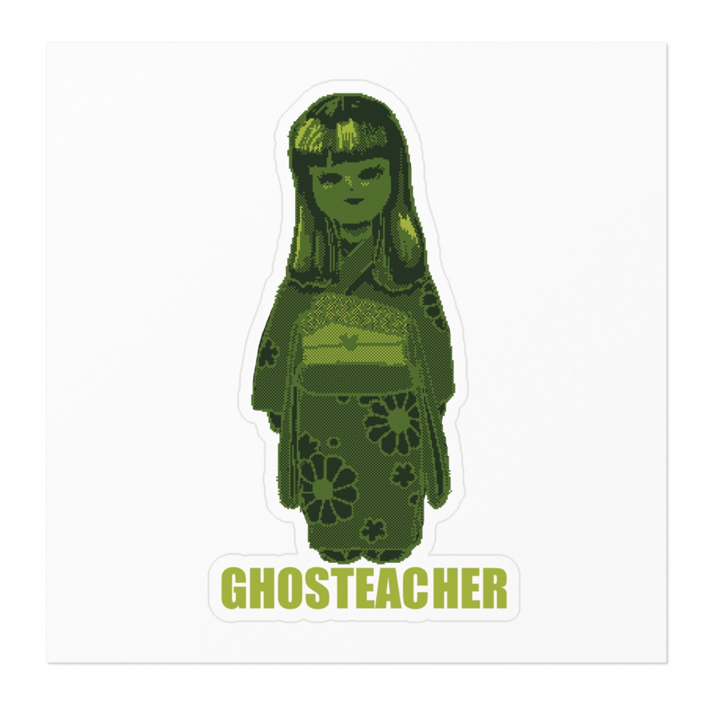 GHOSTEACHERステッカー:きくちゃん