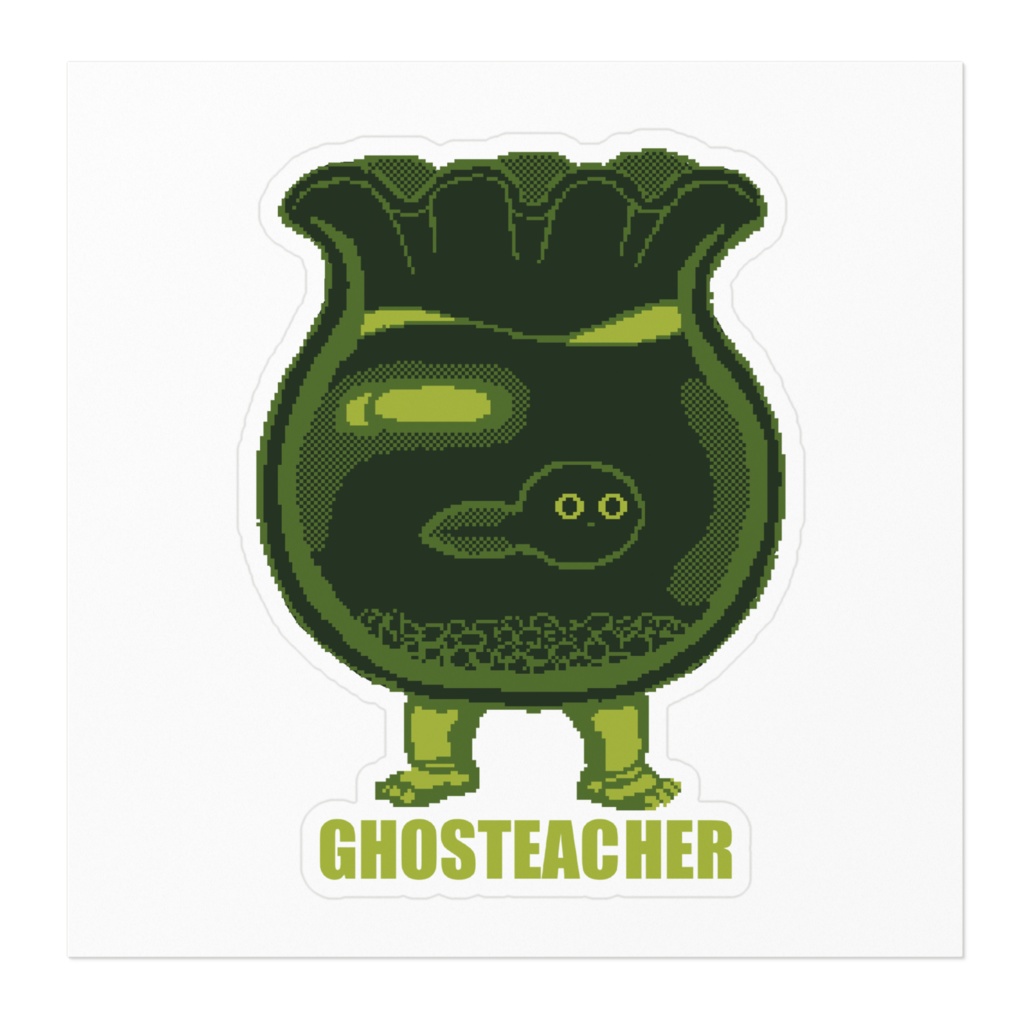 GHOSTEACHERステッカー:ポール
