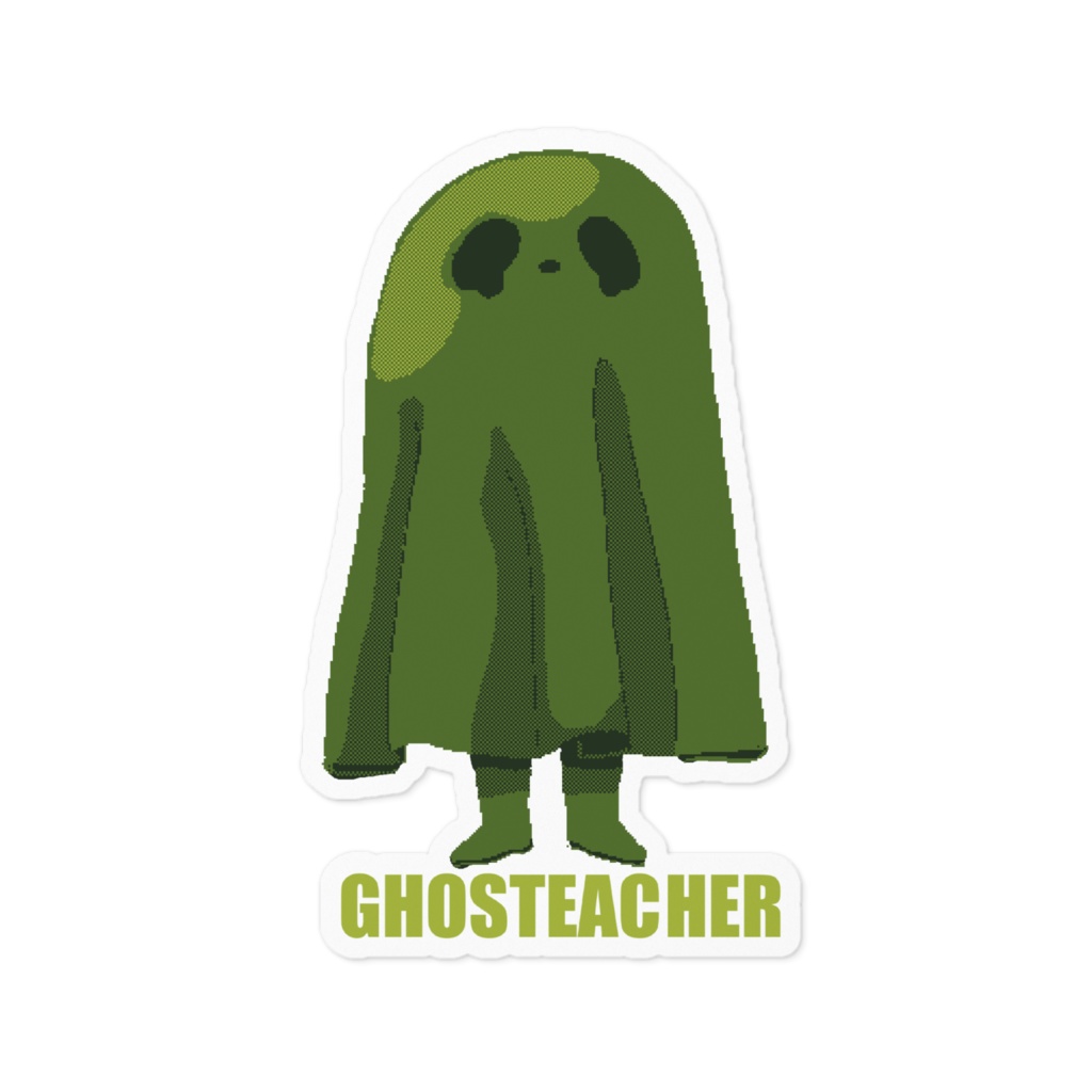 GHOSTEACHERステッカー:オーソドックス