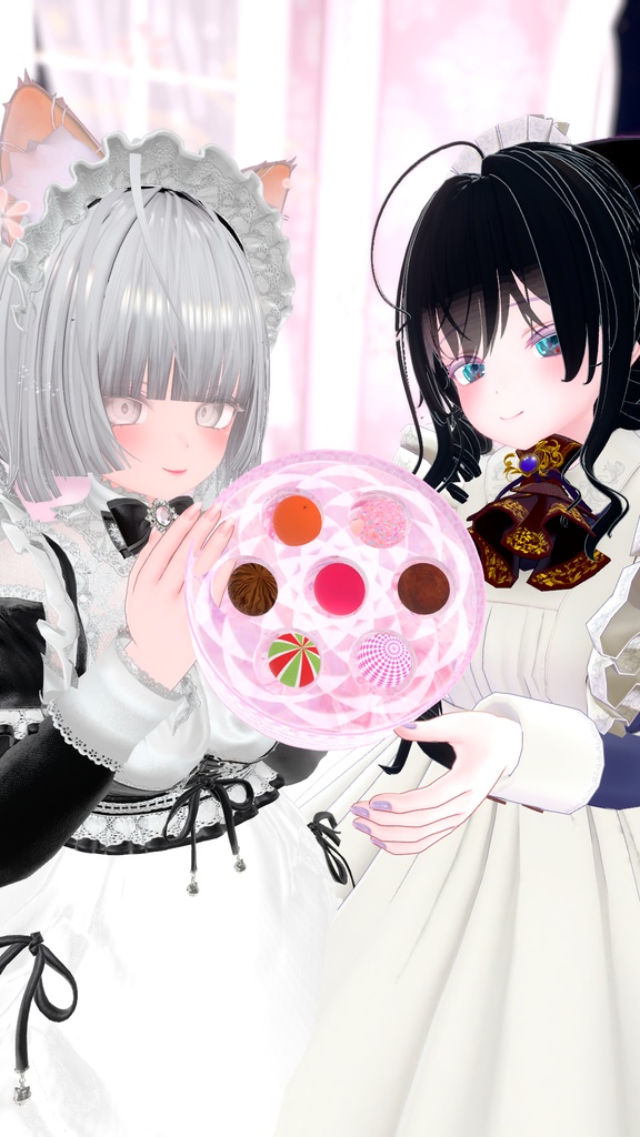 チョコレート★プレゼントボックス chocolate★PresentBox MA対応 アバター&ワールド【食べられるギミック付き】