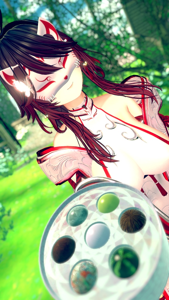 チョコレート★プレゼントボックス chocolate★PresentBox MA対応 アバター&ワールド【食べられるギミック付き】