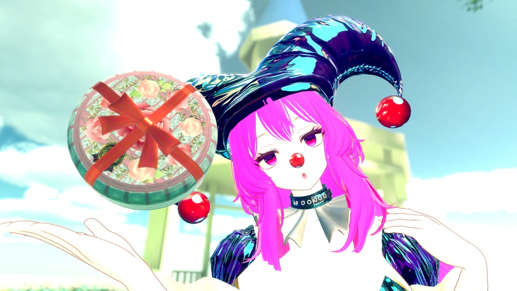 チョコレート★プレゼントボックス chocolate★PresentBox MA対応 アバター&ワールド【食べられるギミック付き】