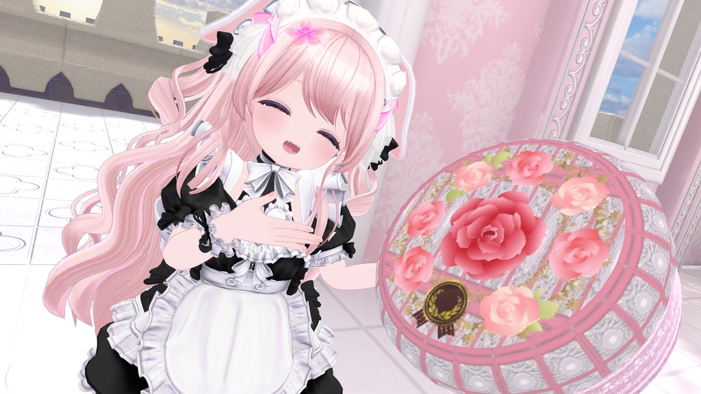 チョコレート★プレゼントボックス chocolate★PresentBox MA対応 アバター&ワールド【食べられるギミック付き】