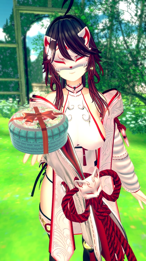 チョコレート★プレゼントボックス chocolate★PresentBox MA対応 アバター&ワールド【食べられるギミック付き】