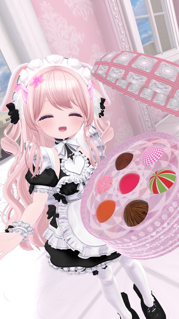 チョコレート★プレゼントボックス chocolate★PresentBox MA対応 アバター&ワールド【食べられるギミック付き】