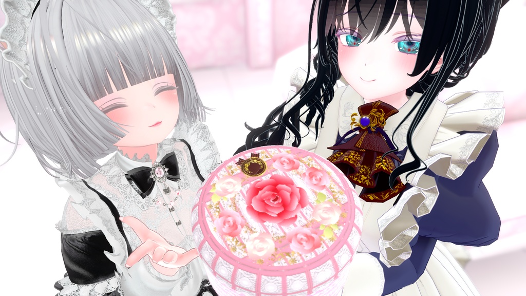 チョコレート★プレゼントボックス chocolate★PresentBox MA対応 アバター&ワールド【食べられるギミック付き】