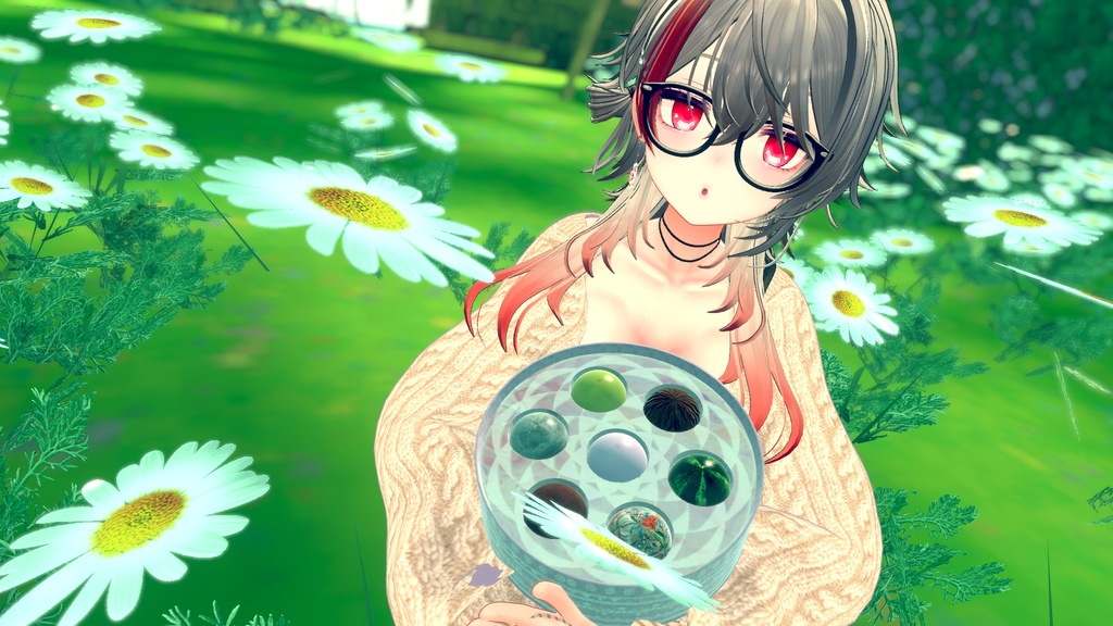 チョコレート★プレゼントボックス chocolate★PresentBox MA対応 アバター&ワールド【食べられるギミック付き】