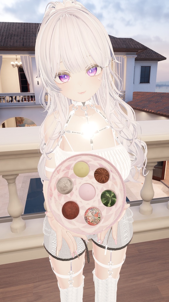 チョコレート★プレゼントボックス chocolate★PresentBox MA対応 アバター&ワールド【食べられるギミック付き】