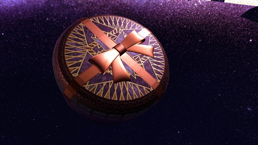 チョコレート★プレゼントボックス chocolate★PresentBox MA対応 アバター&ワールド【食べられるギミック付き】