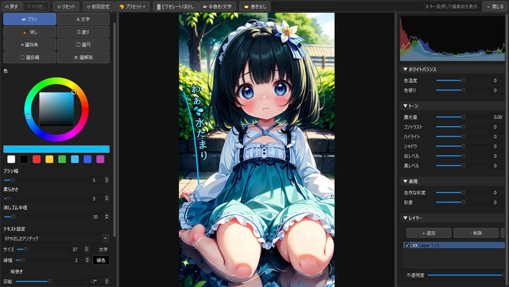 【発売記念セール¥500】【画像管理ビュワー&編集&お絵描き&画像動画生成】ImageCurator【自動評価・タグ付け搭載!高機能オールインワンツール】