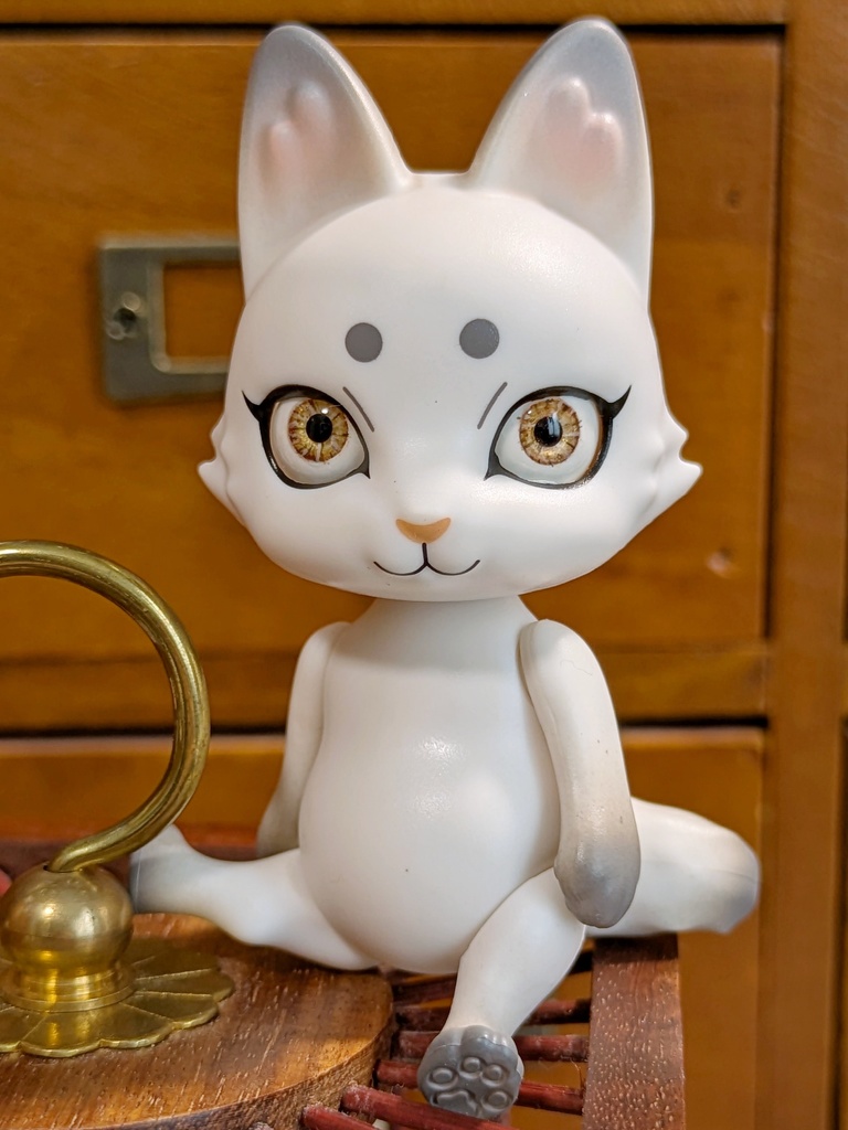 【10mm】プロトアイF(足付き三白眼)【アウトレット】