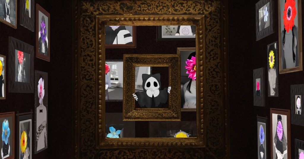 【無料】オリジナル3Dモデル ねことりのしにがみ「です君」