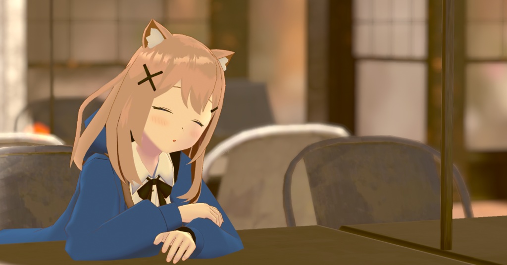 【Quest対応】オリジナル3Dモデル「トリスタ」