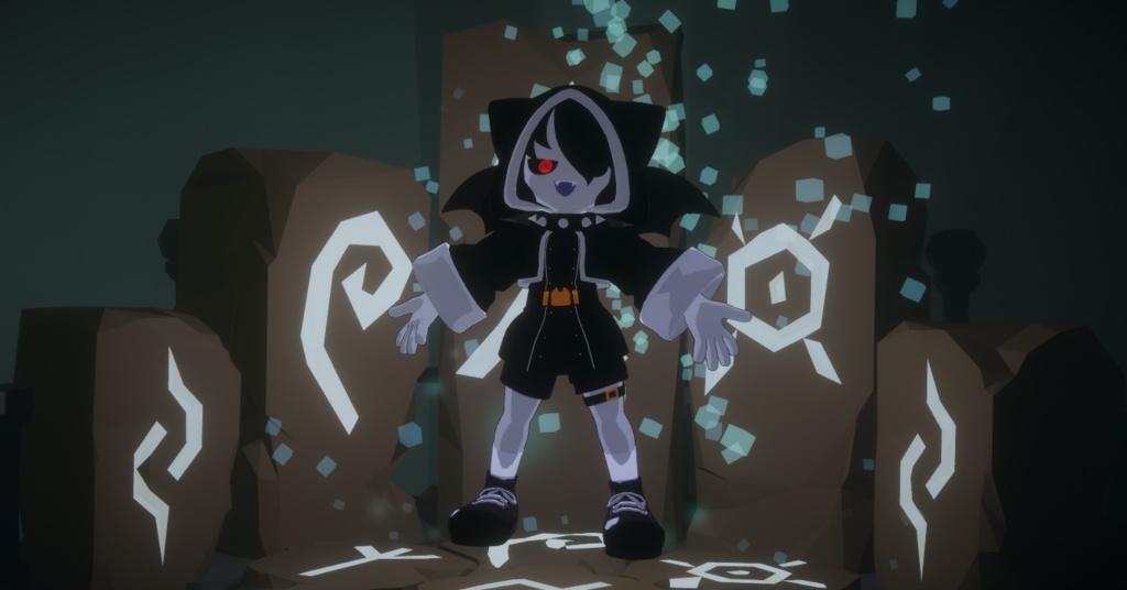 【Quest対応】オリジナル3Dモデル ねことりのあくま「KV」 #MTBody