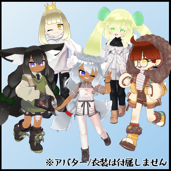 【もちふぃった~】ロロミちゃんアバター向け変換プロファイル