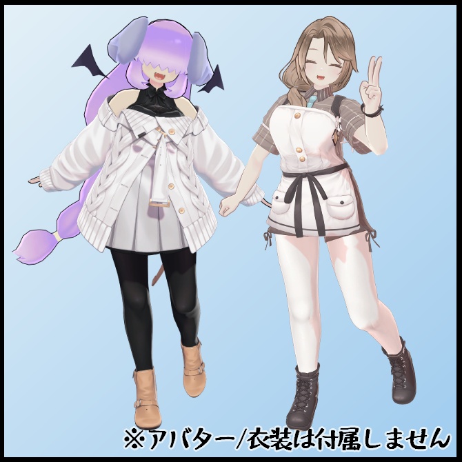 【もちふぃった~】ロロミちゃんアバター向け変換プロファイル