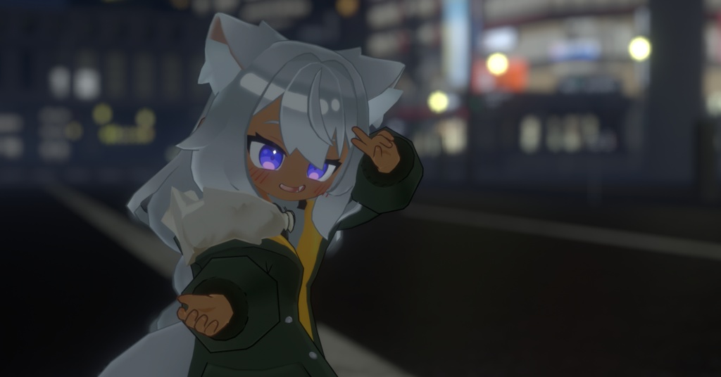 【Quest対応】オリジナル3Dモデル「ウル」