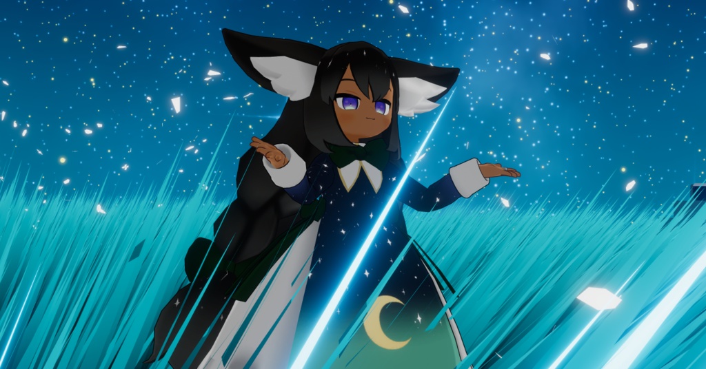 【Quest対応】オリジナル3Dモデル「星のアスティア」