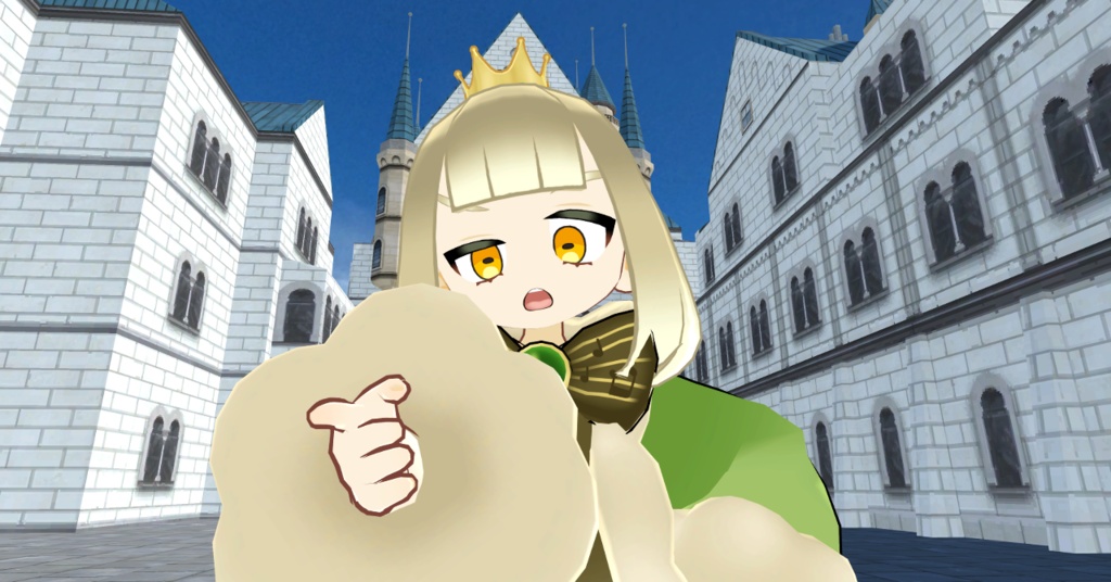 【Quest対応】オリジナル3Dモデル「オリバー」