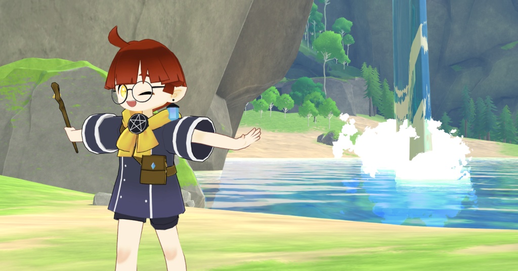 【Quest対応】オリジナル3Dモデル「ハーフリングのニワトコくん」