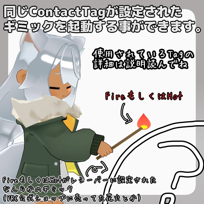 【無料・VRC向けギミック】接触検証補助装置「インスタントエレメンツ」
