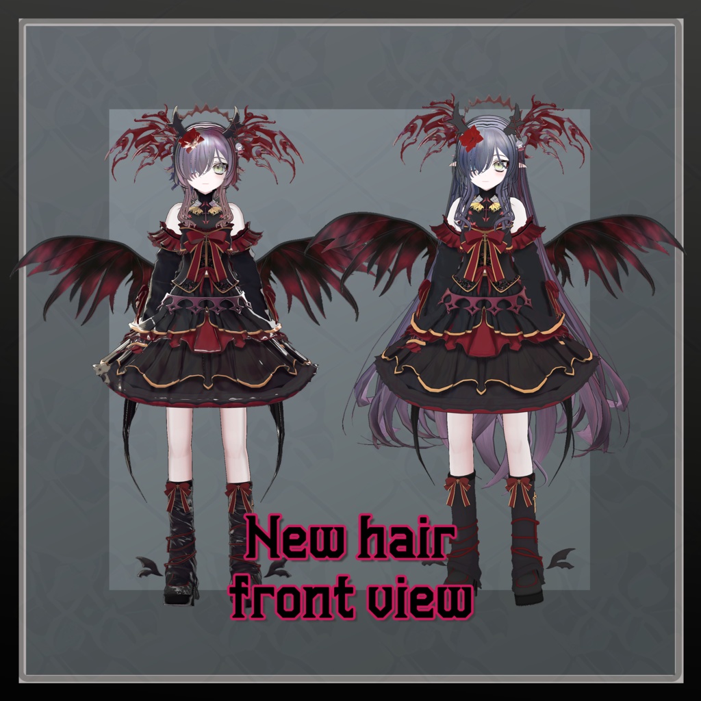 オリジナル3Dモデル『恋理&恋理type.Enthrall』