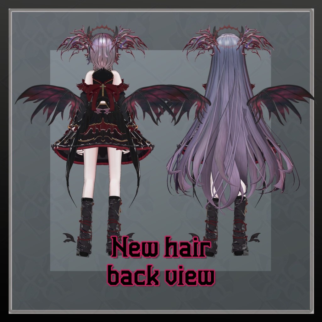 オリジナル3Dモデル『恋理&恋理type.Enthrall』