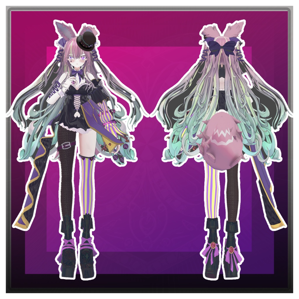 オリジナル3Dモデル 恋羽-kohane-