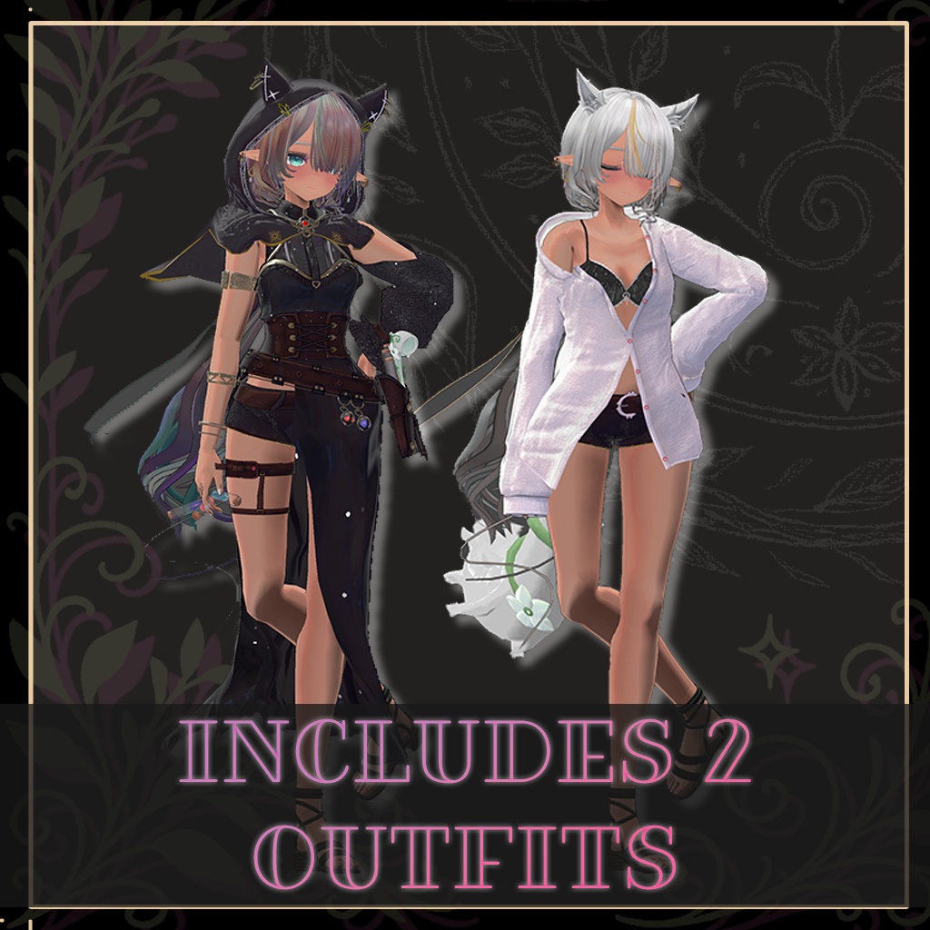 『ノクレンシア-Nocrencia-』オリジナル3Dモデル