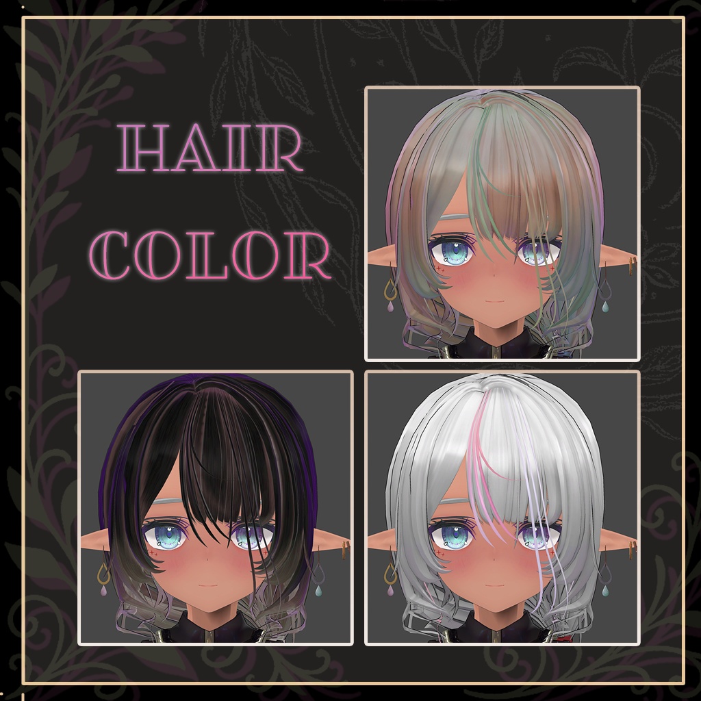 『ノクレンシア-Nocrencia-』オリジナル3Dモデル