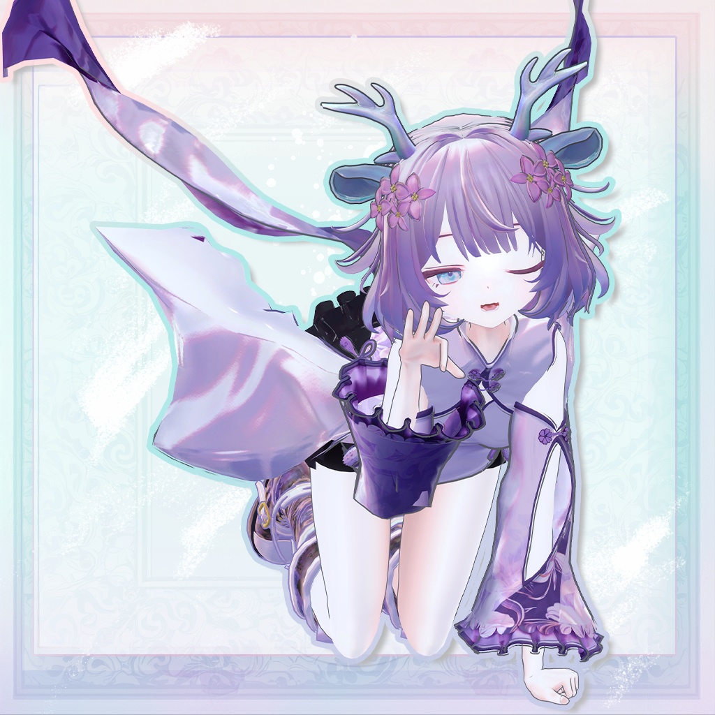 『レンフア -Renfua-』オリジナル3Dモデル