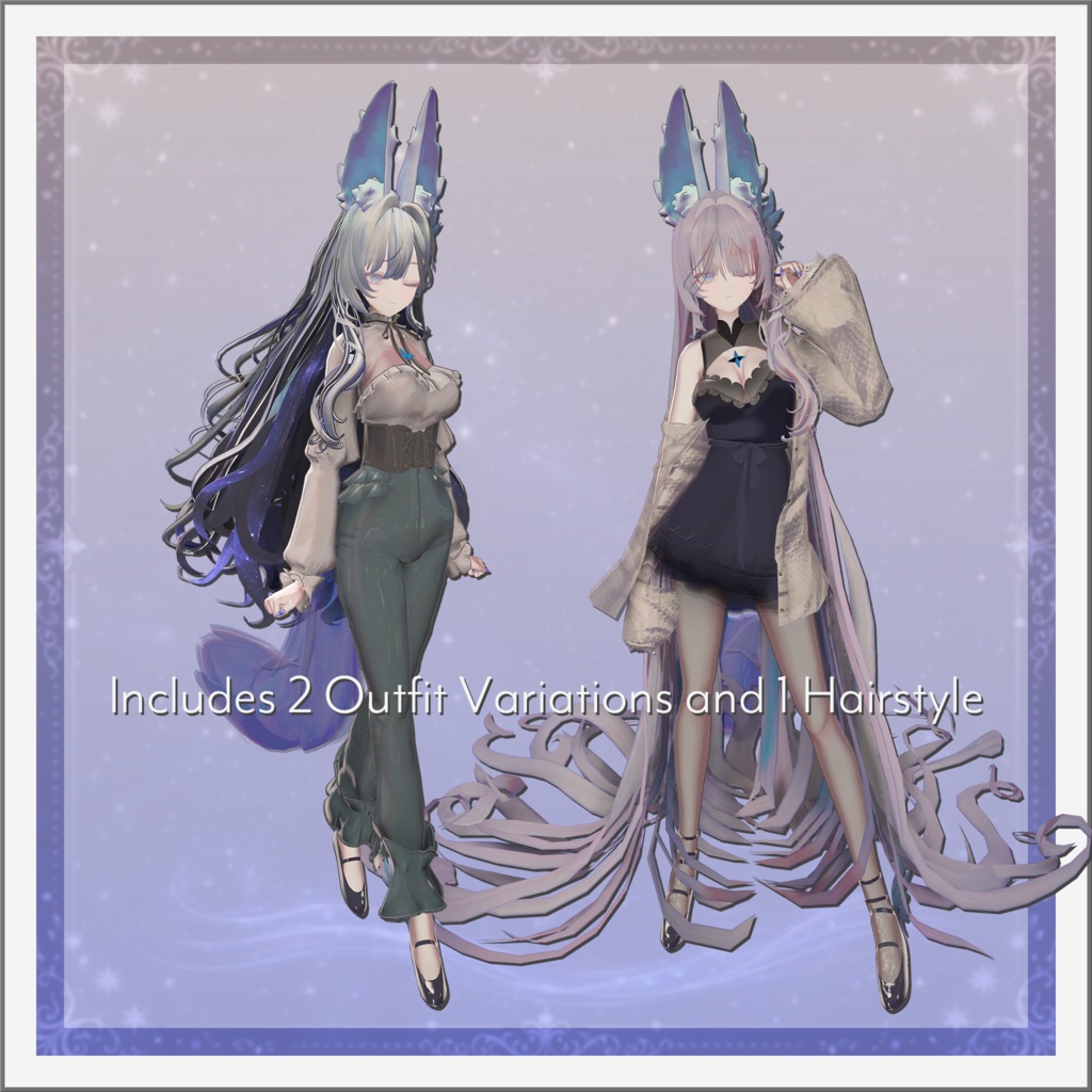 『ほのゆら -Honoyura-』オリジナル3Dモデル