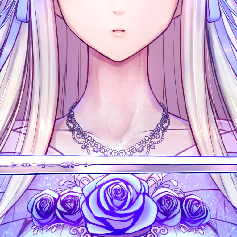 ep1-1_Art1_高解像度イラスト【青薔薇姫のレイピア ~花に摘まれた暗殺者たち~ 】