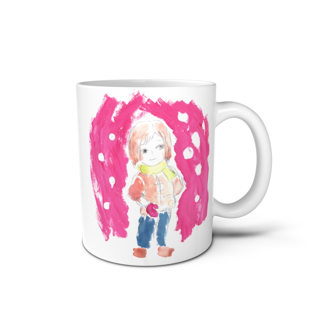 マグカップ「初雪」