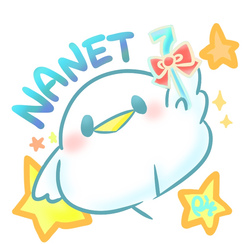 きらりん⭐️なねっとさん アクリルキーホルダー