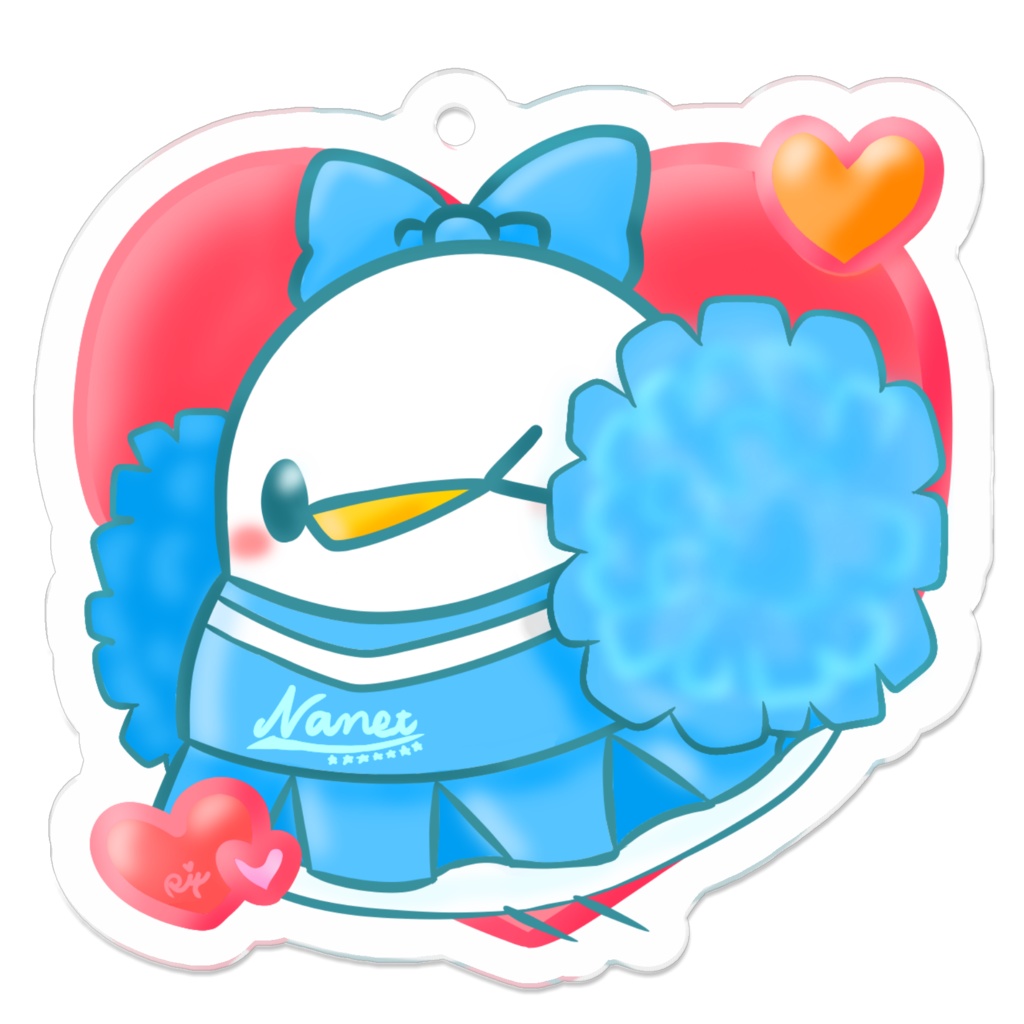 みんなを応援📣チアなねっとさん アクリルキーホルダー