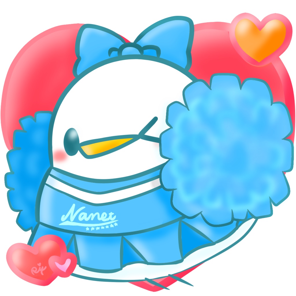 みんなを応援📣チアなねっとさん アクリルキーホルダー