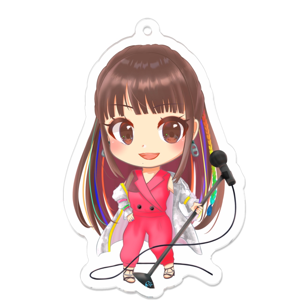げっとあっぷしゃうと!アクリルキーホルダー🎤