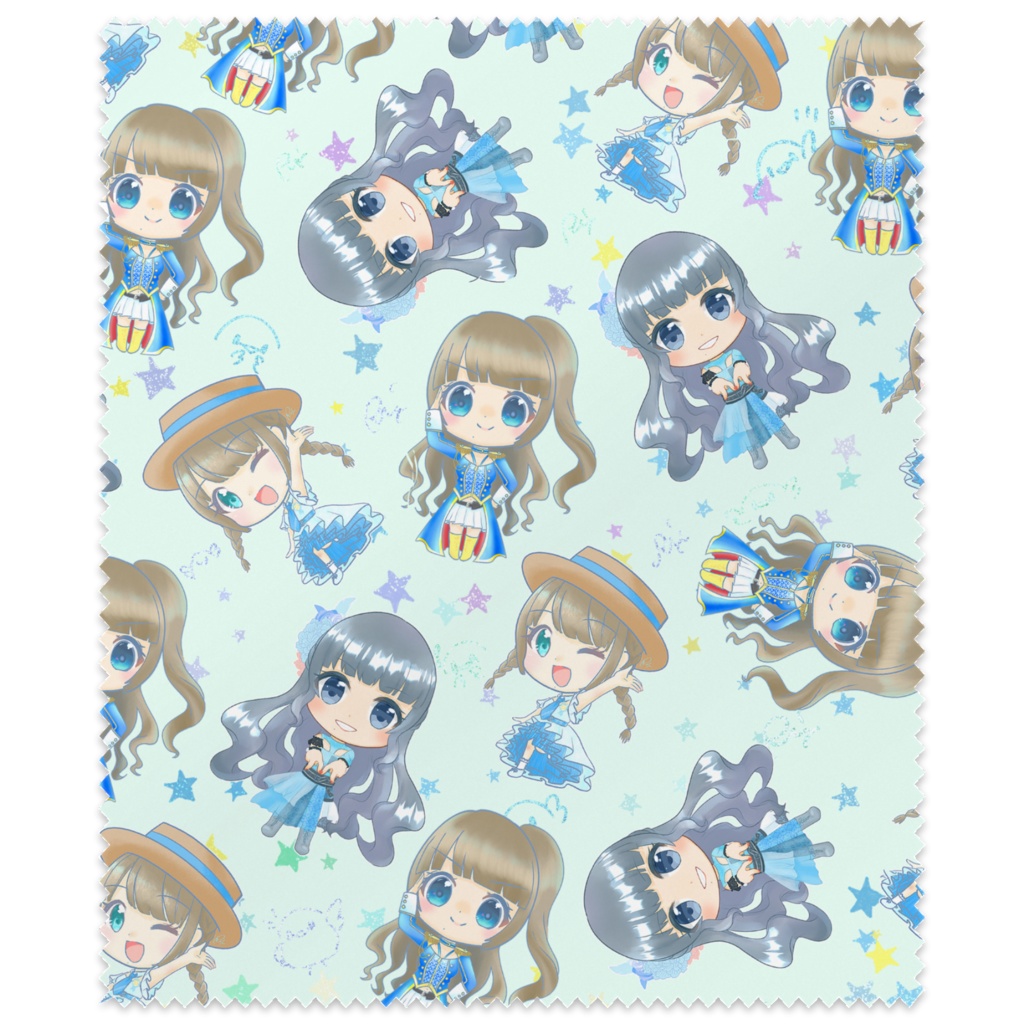 あおいろ衣装💫メガネ拭き👓
