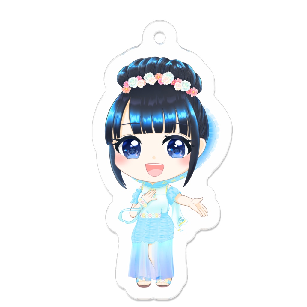 女神なアクリルキーホルダー👼