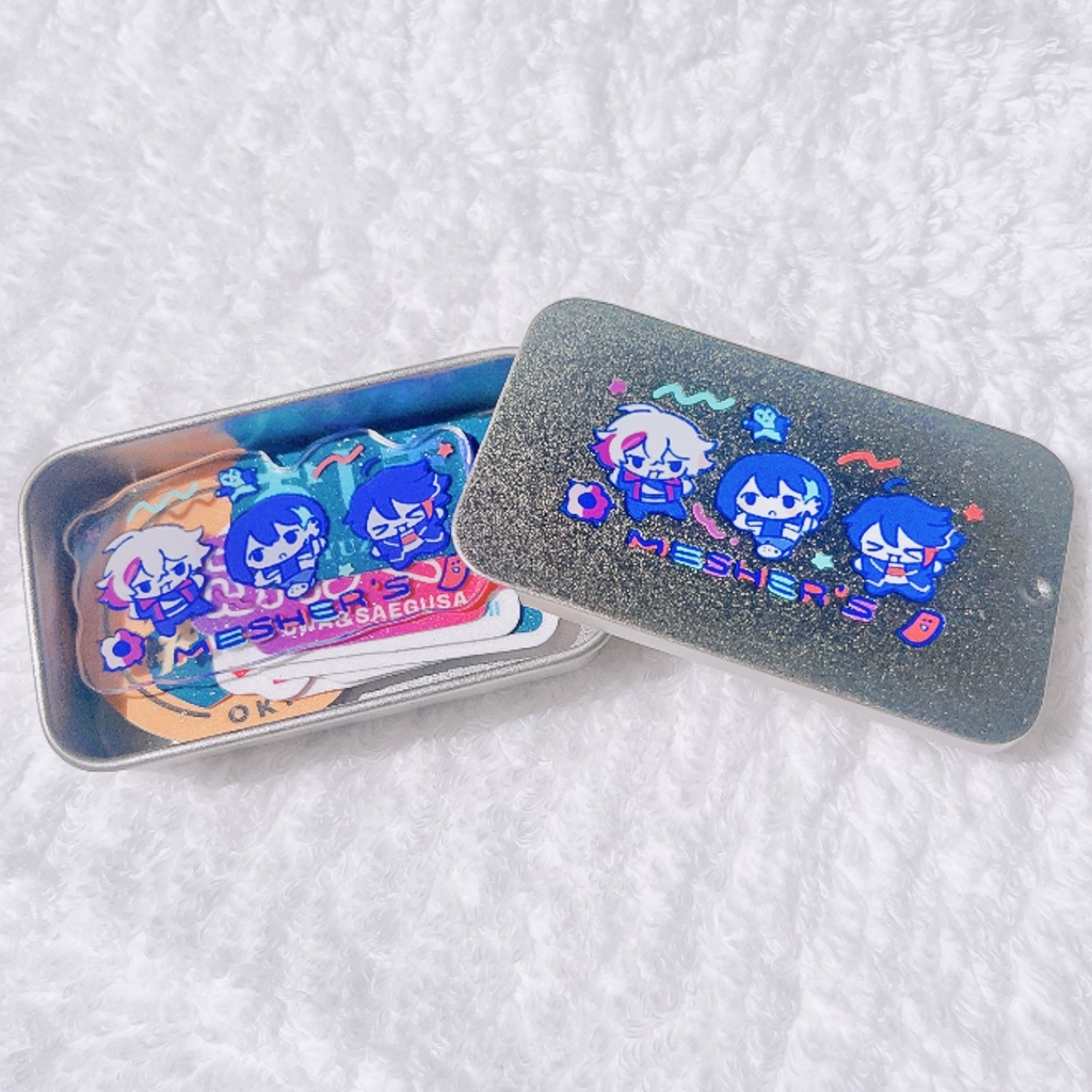 メシャ缶入りシール