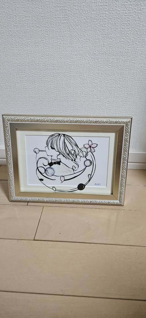 恋色(切り絵)