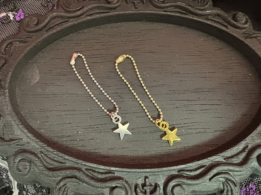 ノベルティ　星ネックレス