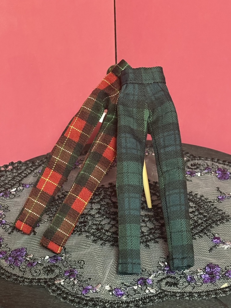 12/13 新色追加 シチリアサイズ チェックパンツ